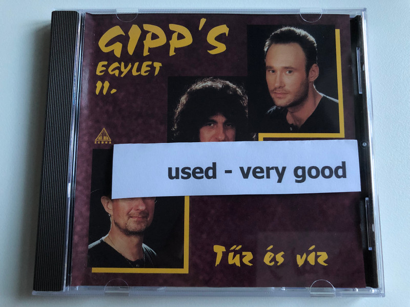 Gipp's Egylet II. - Tűz És Víz / Zebra Audio CD 1994 / 523879-2