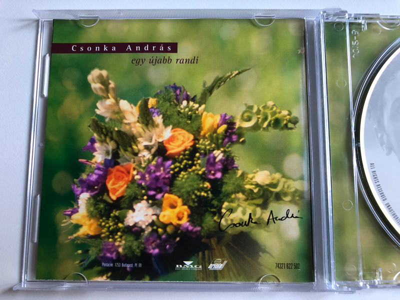 Csonka András – Egy Újabb Randi / BMG Ariola Hungary Audio CD 1998 / 74321 622 502