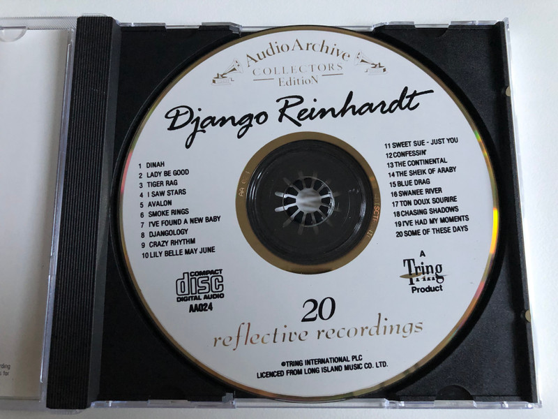Django Reinhardt – 20 Reflective Recordings / Audio Archive Collectors Edition, That's Jazz / Audio Archive Audio CD / AA024