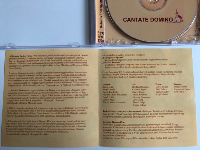 Rotunda - Cantate Domino / Audio CD 2002 / ROT 2002