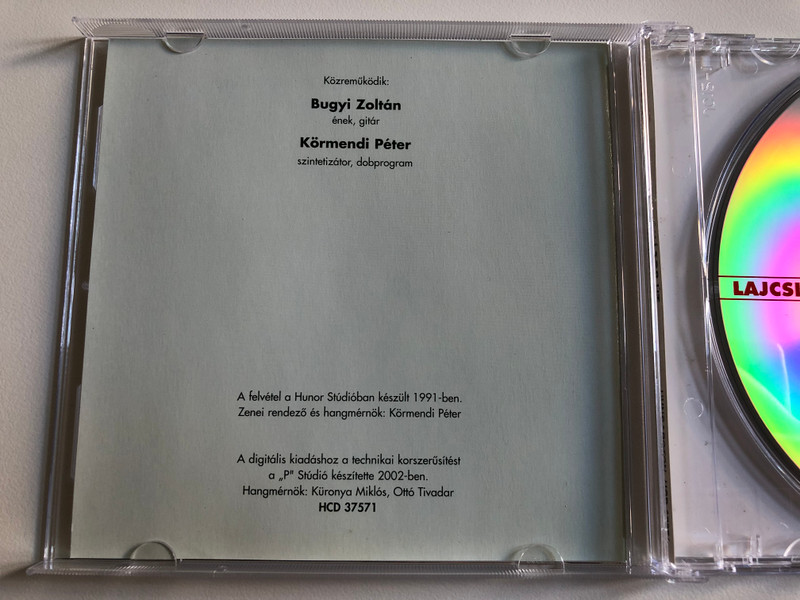 3 + 2 - Akacos Ut / Lagzi Lajcsi 15 / Mulatos slagerek a notak / Hungaroton Audio CD 2002 / HCD 37571