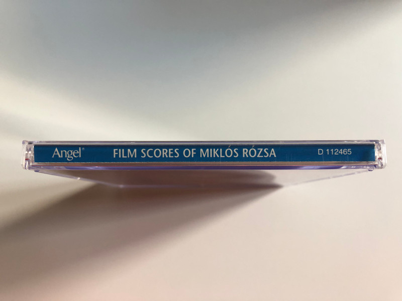 Angel Records Presents Film Scores Of Miklós Rózsa - Conducted by Miklós Rózsa / Spellbound, Ben-Hur, King Of Kings, Quo Vadis, El Cid, The Red House / Angel Records Audio CD 1996 Stereo, Mono / D 112465