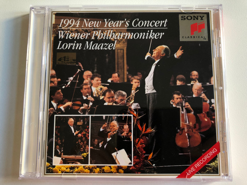 1994 New Year's Concert - Wiener Philharmoniker - Lorin Maazel / Sony Classical Audio CD 1994 / CL 312447 7