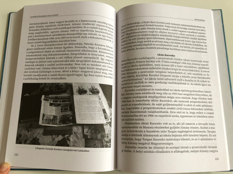 Levelek és fényképek Ázsia szívéből by Sántha István, Somfai Kara Dávid / Letters and Photographs from the heart of Asia / Hungarian explorer, György Almásy's second trip to Central Asia (1906) / Antológia kiadó 2021 / Hardcover (9786155862809)