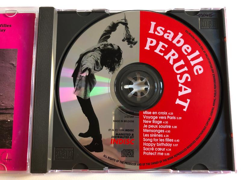 Isabelle Perusat – New Rage / Circonstance Audio CD 1994 / 2101207