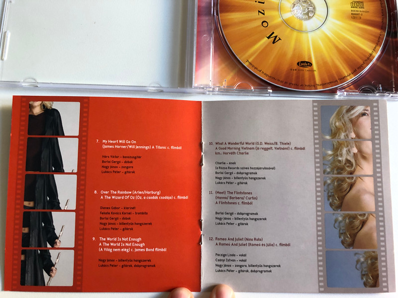 Horgas Eszter – Mozivarázs / Rómeó És Júlia, Desperado, Titanic, James Bond, Robin Hood... / Lazlo Co. Audio CD 2004 / B68687-2