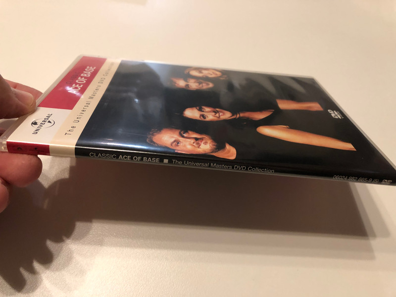 Ace of Base Classic DVD 2005 The Universal MAsters DVD Collection / The Sign, All that she wants, Cruel Summer, Life is a Flower / Universal Music (602498266595)