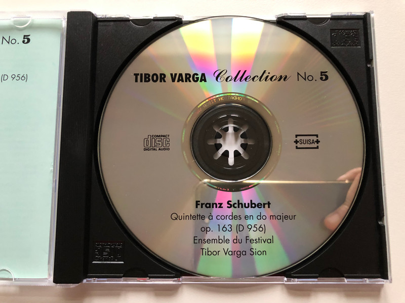 Tibor Varga Collection - 5 - Franz Schubert - Quintette do maj. op. 163 (D 956) / Audio CD