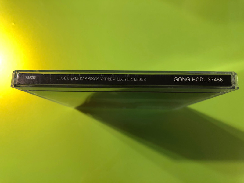 José Carreras Sings Andrew Lloyd Webber / Gong Audio CD 1989 / HCDL 37486 (HCDL 37486)