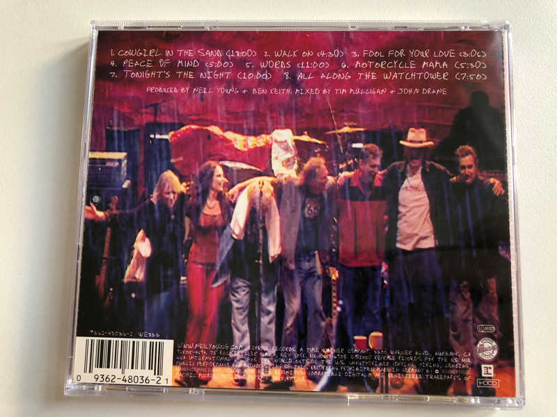 Road Rock - Neil Young Friends + Relatives / Reprise Records Audio CD 2000 / 9362-48036-2