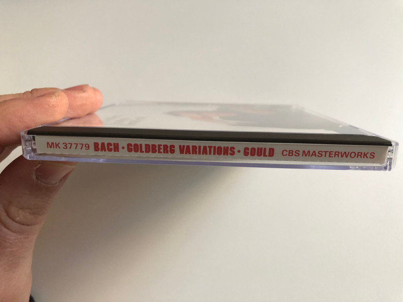 Bach - The Goldberg Variations - Glenn Gould / CBS Masterworks Audio CD / MK 37779