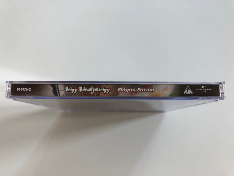 Irigy Hónaljmirigy – Flúgos Futam / Zebra Audio CD 2001 / 014976-2