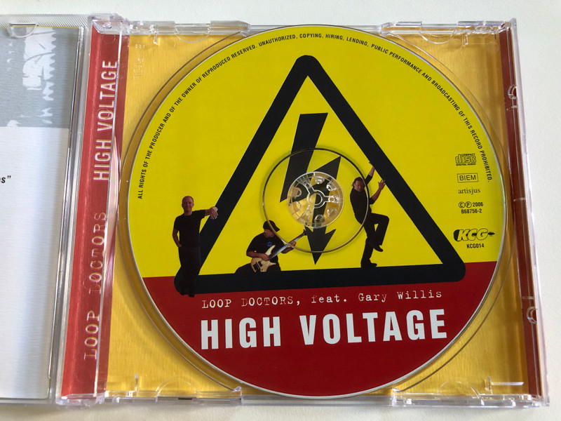 Loop Doctors, Feat. Gary Willis – High Voltage / KCG Records Audio CD 2006 / KCG014