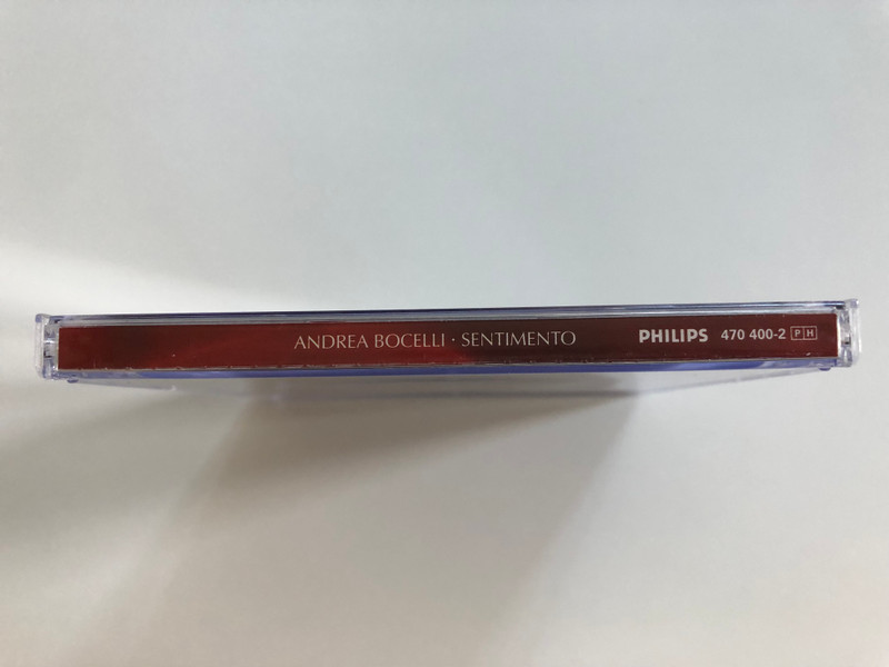 Andrea Bocelli – Sentimento / London Symphony Orchestra. Lorin Maazel / Philips Audio CD 2002 / 470 400-2