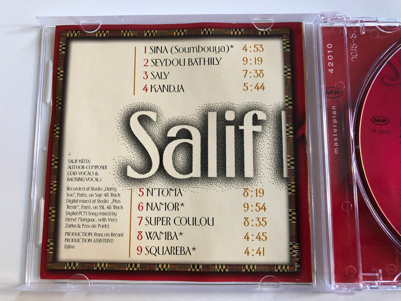 Salif Keita & Les Ambassadeurs – Seydou Bathily / Masterplan Audio CD / MP42010