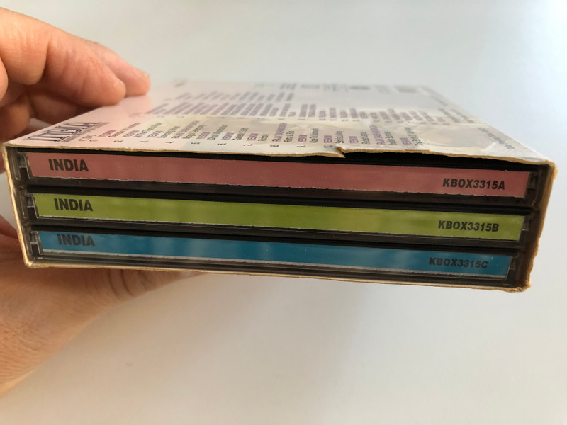 India - Mystic Flute & Sitar / Temple Of Brahma, Dancing Shiva, Indiana Summer, Raise For The Krishna, Wedding Bells, Morning Praise / 3x Audio CD 2003 / KBOX3315