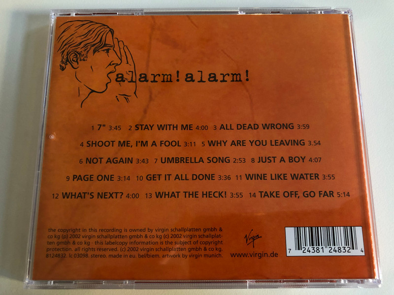 Liquido – Alarm! Alarm! / Virgin Audio CD 2002 / 7243 8124832 4