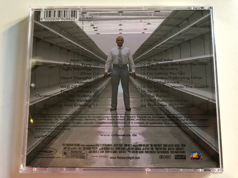 One Hour Photo (Original Motion Picture Score) - Music by Reinhold Heil & Johnny Klimek / Colosseum Audio CD 2002 / CST 8088.2