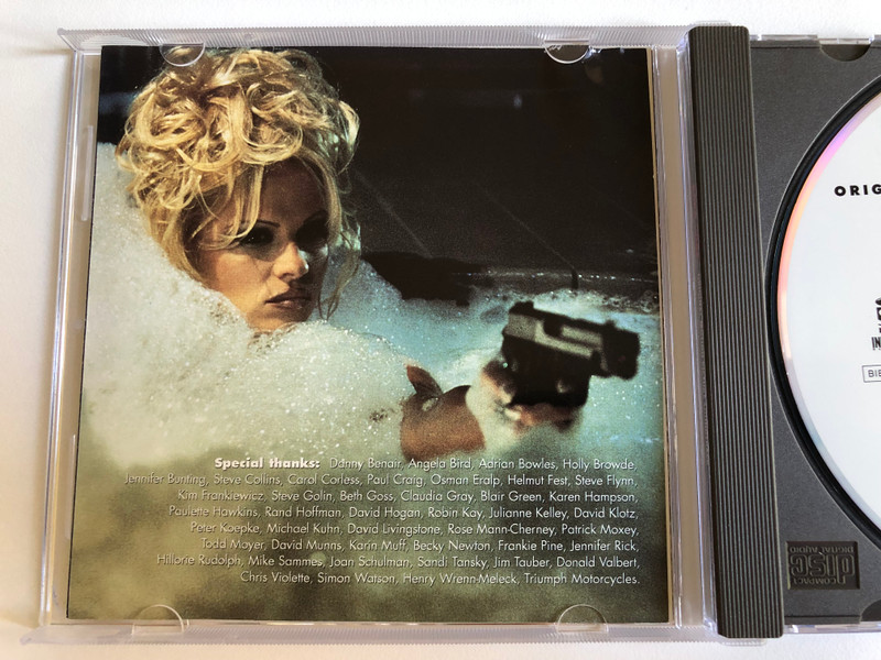 Pamela Anderson Lee Is Barb Wire (Original Motion Picture Soundtrack Album) / London Records Audio CD 1996 / 828 746-2