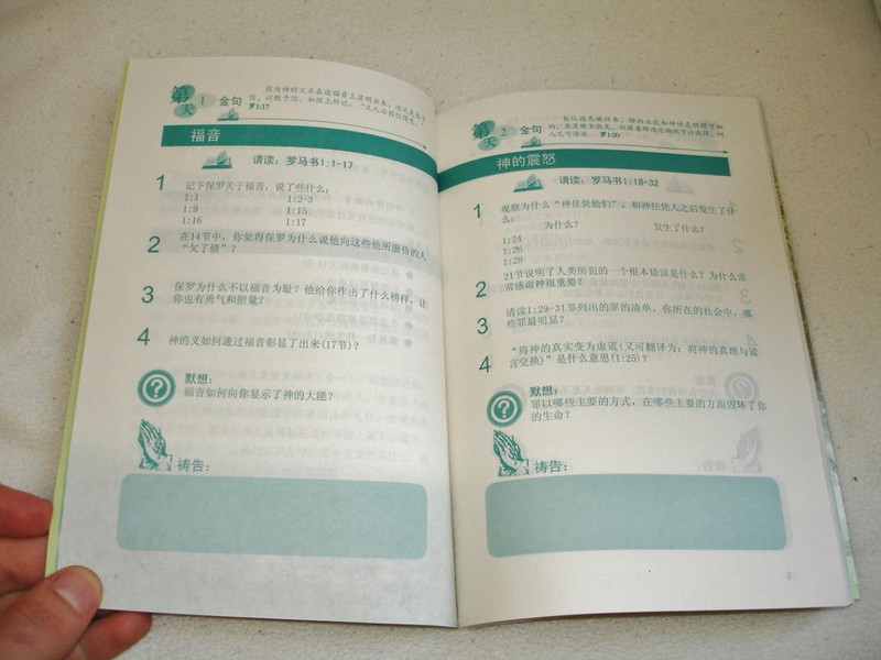 Paul's Epistles recorded in Chinese language on MP3 CD with a chapter by chapter workbook