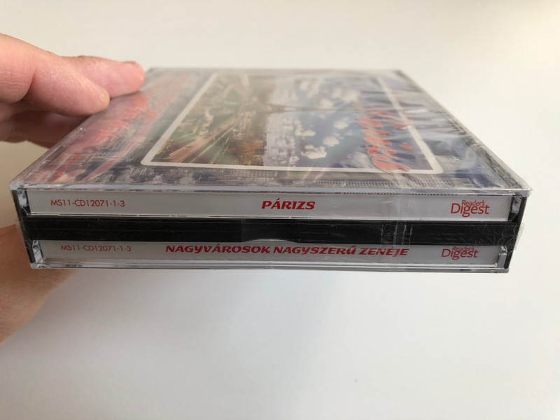 The music of Paris / Parizs - Nagyvarosok Nagyszeru zeneje / Reader's Digest 3x Audio CD / MS11-CD12071-1-3
