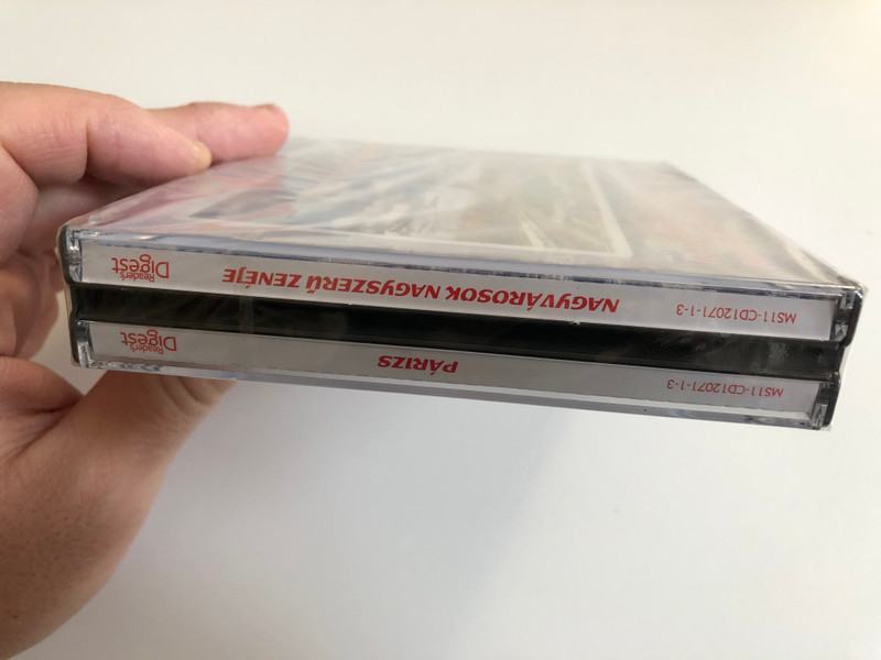 Parizs - Nagyvarosok Nagyszeru zeneje / Reader's Digest 3x Audio CD / MS11-CD12071-1-3