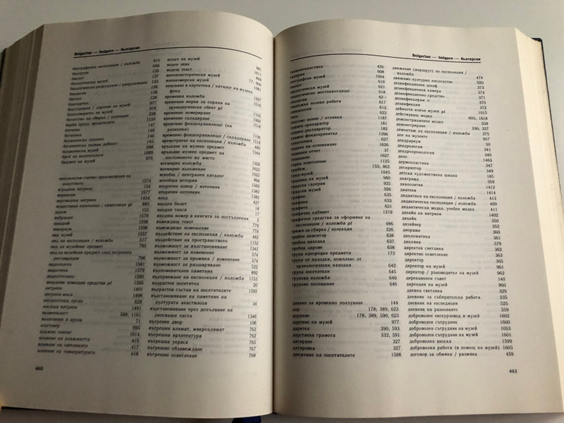 Dictionarium Museologicum / Dictionary of Museology - Wörterbuch des Museumswesens - Muzeológiai Szótár / Hungarian Esperanto Association 1986 / Hardcover / Dictionary in 20 languages (9635711743)