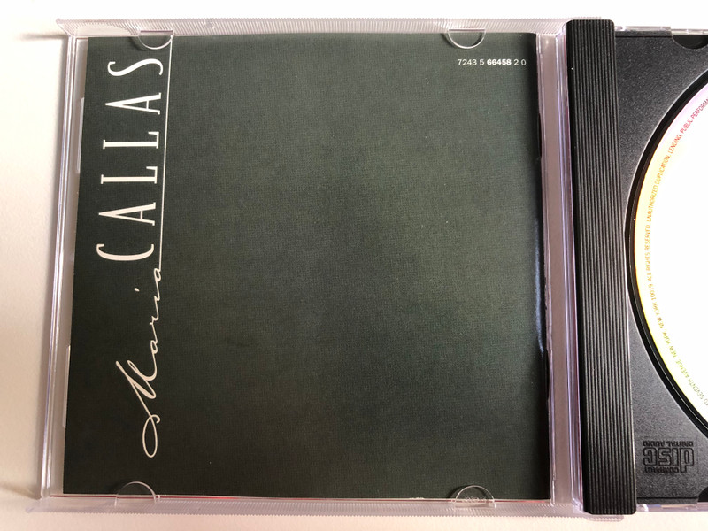 Maria Callas - Lyric And Coloratura Arias / Philharmonia Orchestra, Tullio Serafin / EMI Classics Audio CD 1997 Mono / 7243 5 66458 2 0