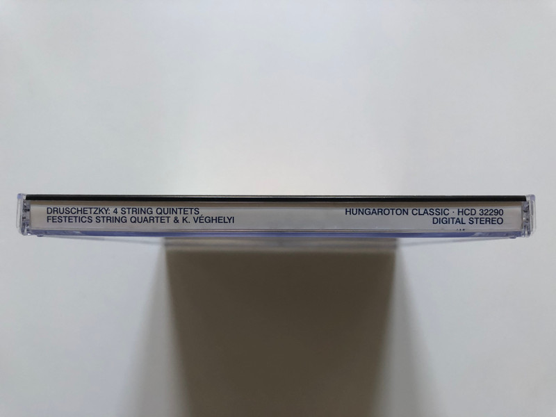 Georg Druschetzky - Four String Quintets / Festetics String Quartet on period instruments, Istvan Kertesz, Erika Petofi, Peter Ligeti, Rezso Pertorini, Kriszta Vergelyi (2nd viola) / Hungaroton Classic Audio CD 2005 Stereo / HCD 32290