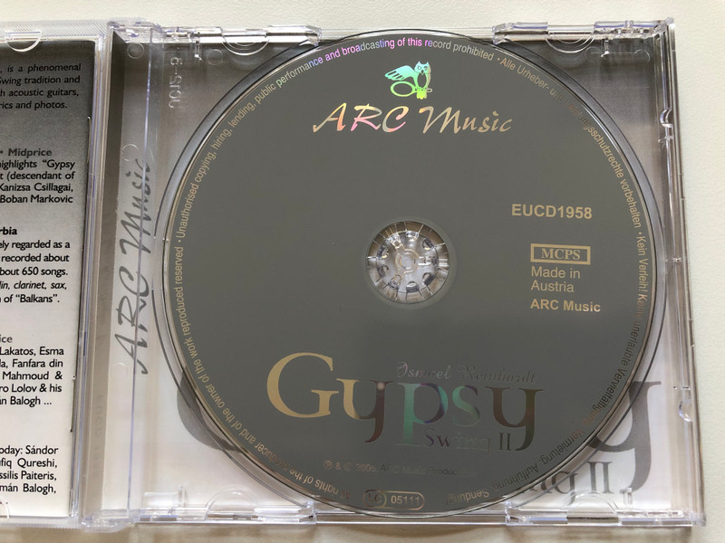Ismael Reinhardt – Gypsy Swing II / Featuring: Bireli Lagrene & Titi Winterstein / ARC Music Audio CD 2005 / EUCD 1958