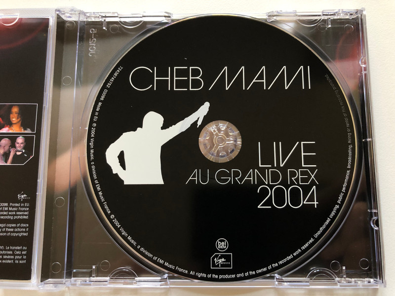 Cheb Mami – Live Au Grand Rex 2004 / Virgin Audio CD 2004 / 72438745752