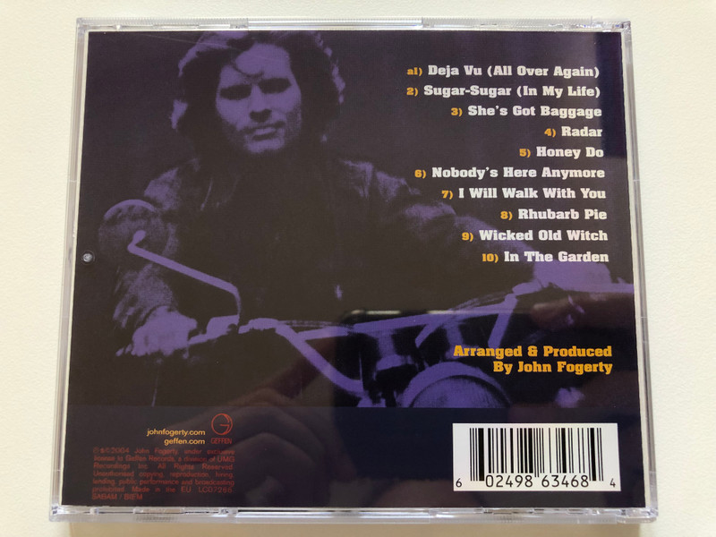 John Fogerty – Deja Vu All Over Again / Geffen Records Audio CD 2004 / 0602498634684
