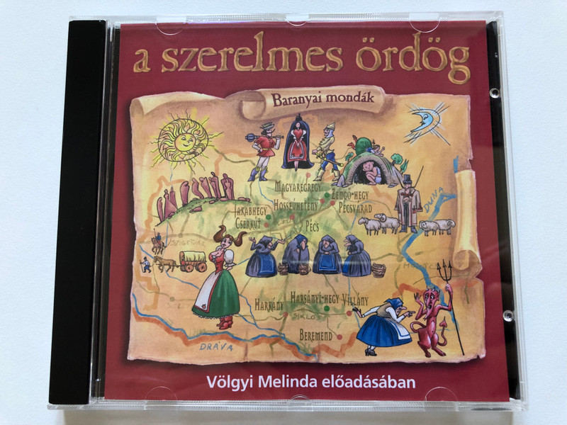a szerelmes ordog - Volgyi Melinda eloadasaban / Alexandra Kiado Audio CD 2004 / BMVM-01