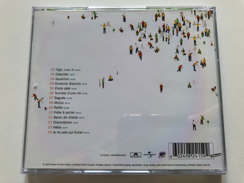 Paris Combo – Motifs / Polydor Audio CD 2004 / 602498241592