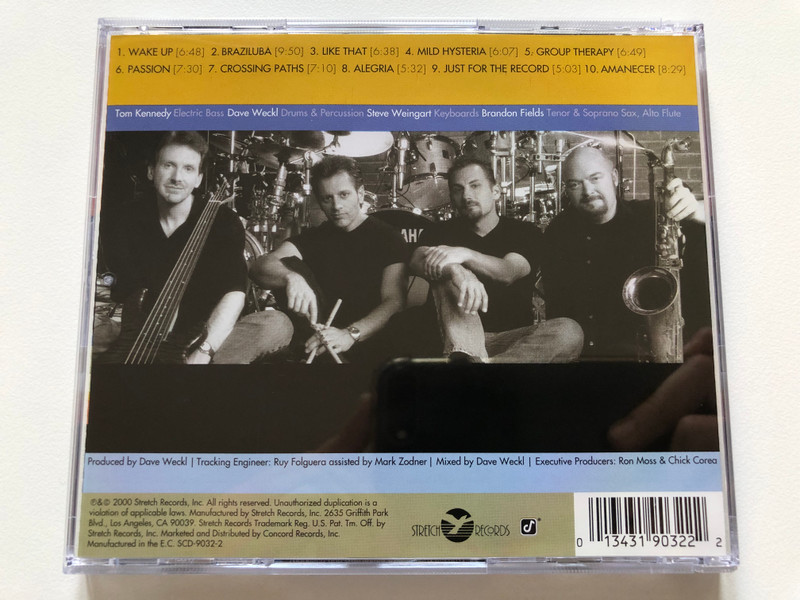 Dave Weckl Band – Transition / Stretch Records Audio CD 2000 / SCD-9032-2
