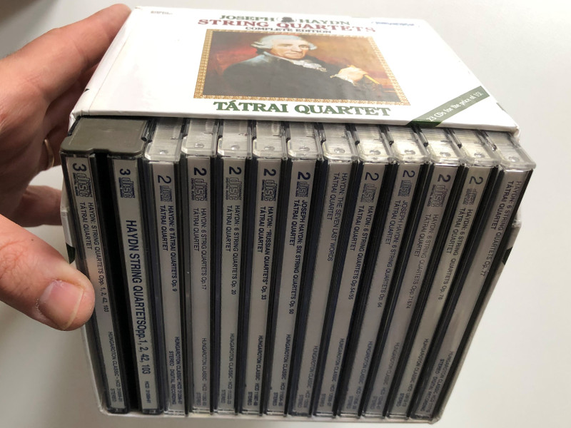 Joseph Haydn - String Quartets Complete Edition - Tátrai Quartet / 23 CDs for the price of 15! / Hungaroton Classic 23x Audio CD 1998 Stereo / HCD 41001