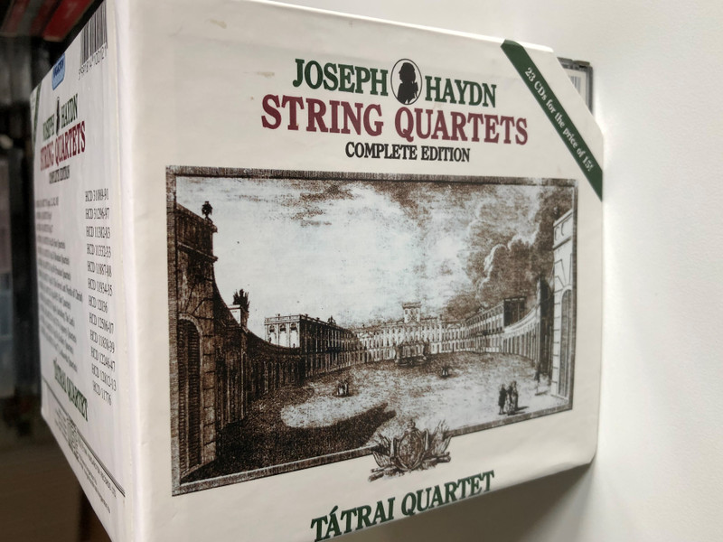 Joseph Haydn - String Quartets Complete Edition - Tátrai Quartet / 23 CDs for the price of 15! / Hungaroton Classic 23x Audio CD 1998 Stereo / HCD 41001