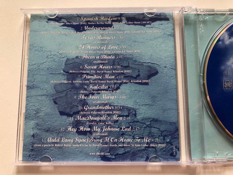 Rebecca Pidgeon – Retrospective / Chesky Records Audio CD 2003 Stereo / SACD242