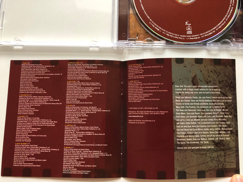 Ruby Amanfu – Smoke & Honey / Polydor Audio CD 2003 / 065575-2