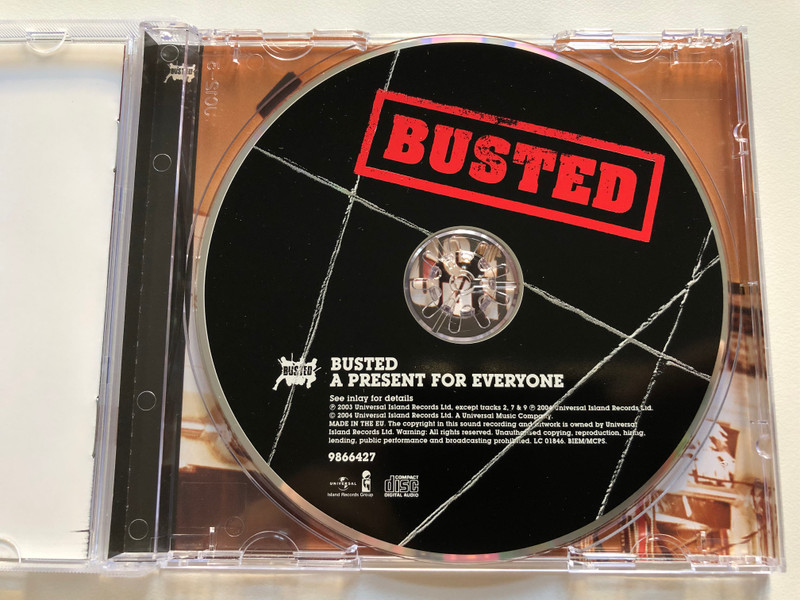A Present For Everyone - Busted / Island Records Group Audio CD 2004 / 9866427