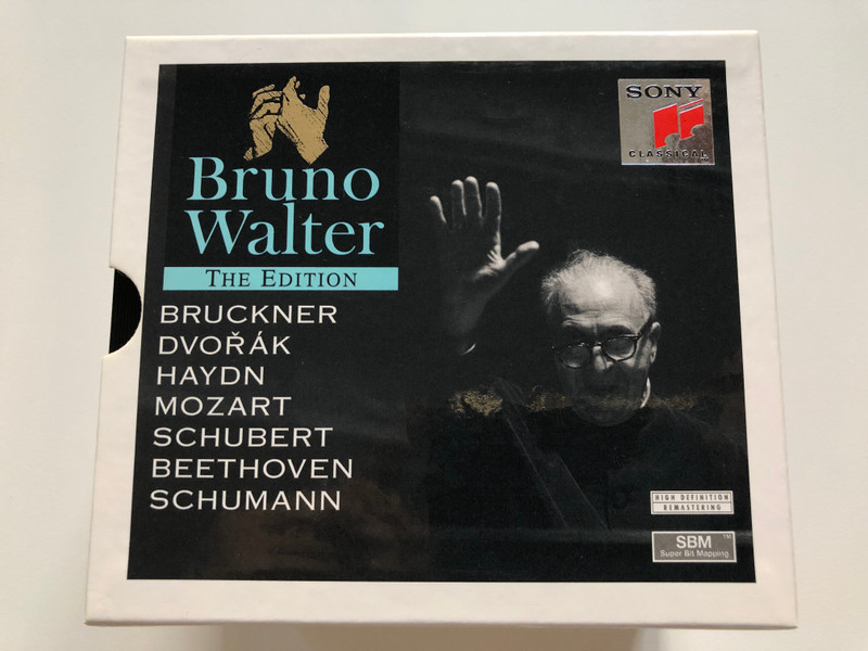 Bruno Walter The Edition - Vol. 4 / Bruckner, Dvorak, Haydn, Mozart, Schubert, Beetghoven, Schumann / Sony Classical 9x Audio CD / SX9K 66249