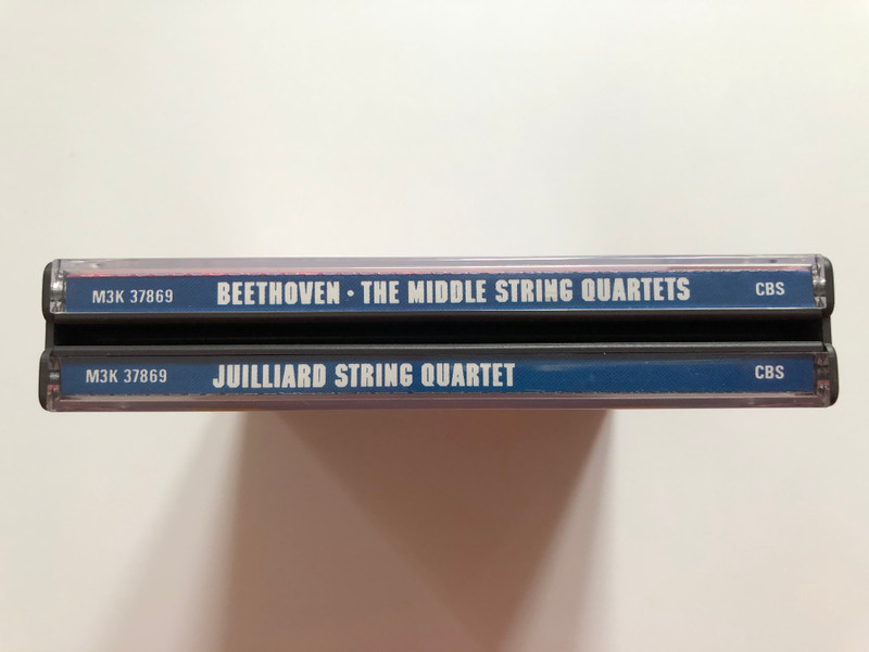 Beethoven - The Complete String Quartets Volume 2: The Middle String Quartets, Die Mittleren Streichquartette Op. 59, Op. 74 & Op. 95. - Juilliard String Quartet / CBS Masterworks 3x Audio CD / M3K 37869