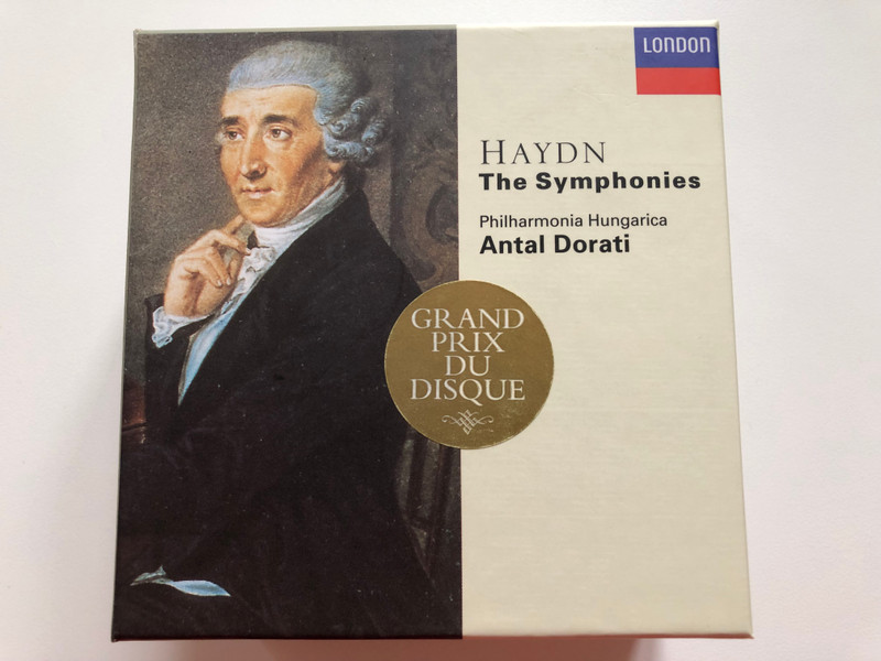 Haydn - The Symphonies - Philharmonia Hungarica, Antal Dorati / London Records 33x Audio CD 1996, Box Set / 448 531-2