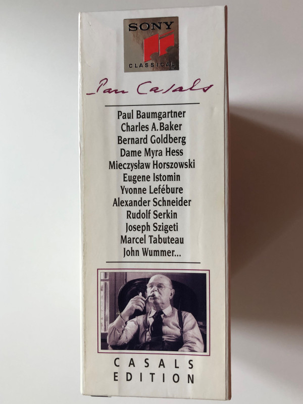 Pau Calas - Vol. 2 / Bach, Boccherini, Brahms, Camapgnoli, De Falla, Haendel, Haydn, Mendelssohn, Mozart, Popper, Saint-Saens, Schumann / Casals Edition / Sony Classical 5x Audio CD / SM5K 66568Pau Calas - Vol. 2 / Bach, Boccherini, Brahms, Camapgnoli, De Falla, Haendel, Haydn, Mendelssohn, Mozart, Popper, Saint-Saens, Schumann / Casals Edition / Sony Classical 5x Audio CD / SM5K 66568