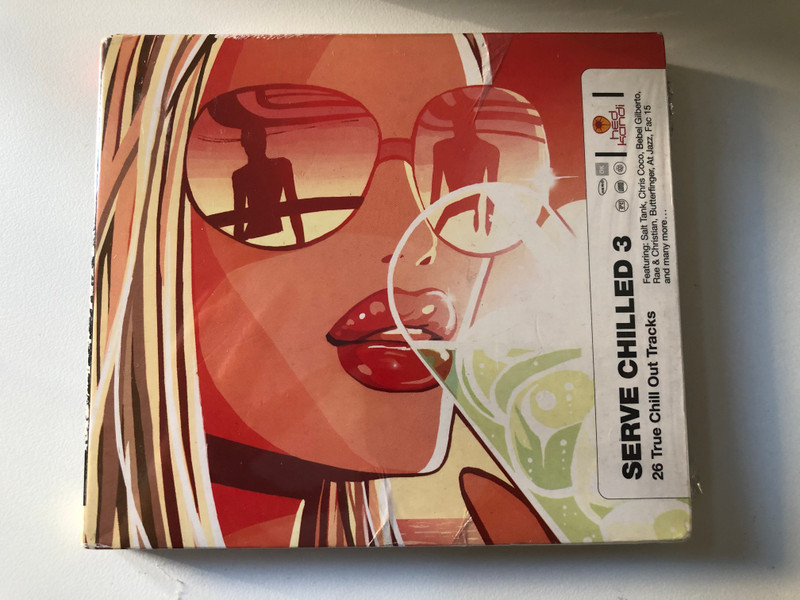 Serve Chilled 3 - 26 True Chill Out Tracks / Featuring: Salt Tank, Chris Coco, Bebel Gilberto, Rae & Christian, Butterfinger, At Jazz, Fac 15, and many more / Hed Kandi 2x Audio CD / HEDK018
