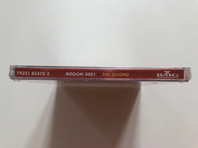 Booom 2001 - The Second / 40 Explosive Hits / Bosson, Jam & Spoon, Westlife, Sylver, Flying Steps, Right Said Fred, Depeche Mode, Scooter / BMG 2x Audio CD 2001 / 74321 85375 2