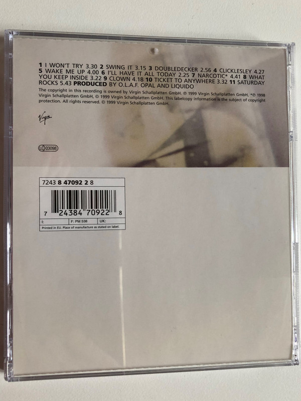 Liquido / Virgin Audio CD 1999 / 724384709228