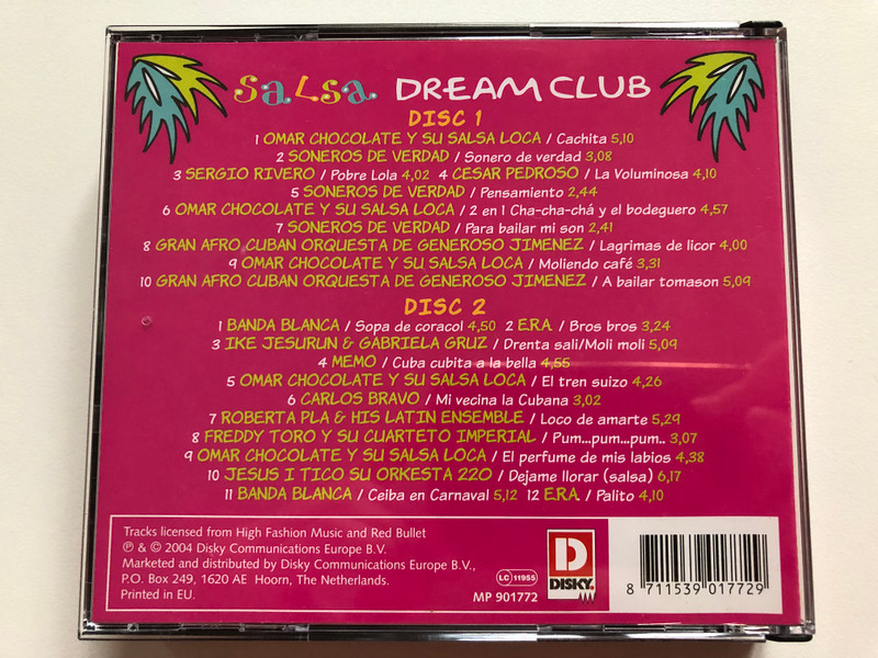 Salsa Dreamclub / Disky 2x Audio CD 2004 / MP 901772