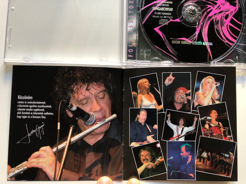 Koltay Gergely – Égjen Neked A Fény / Hungaroton Audio CD 2007 / HCD 71238