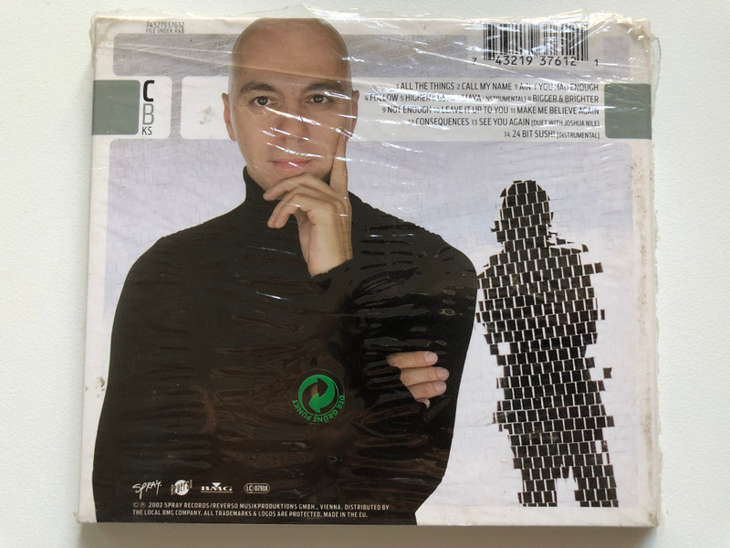 Count Basic – Bigger & Brighter - Featuring Kelli Sae / Spray Records Audio CD 2002 / 74321937612